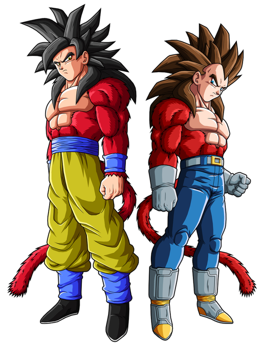 D. Ball Limit-F - Goku e Vegeta com as clássicas armaduras
